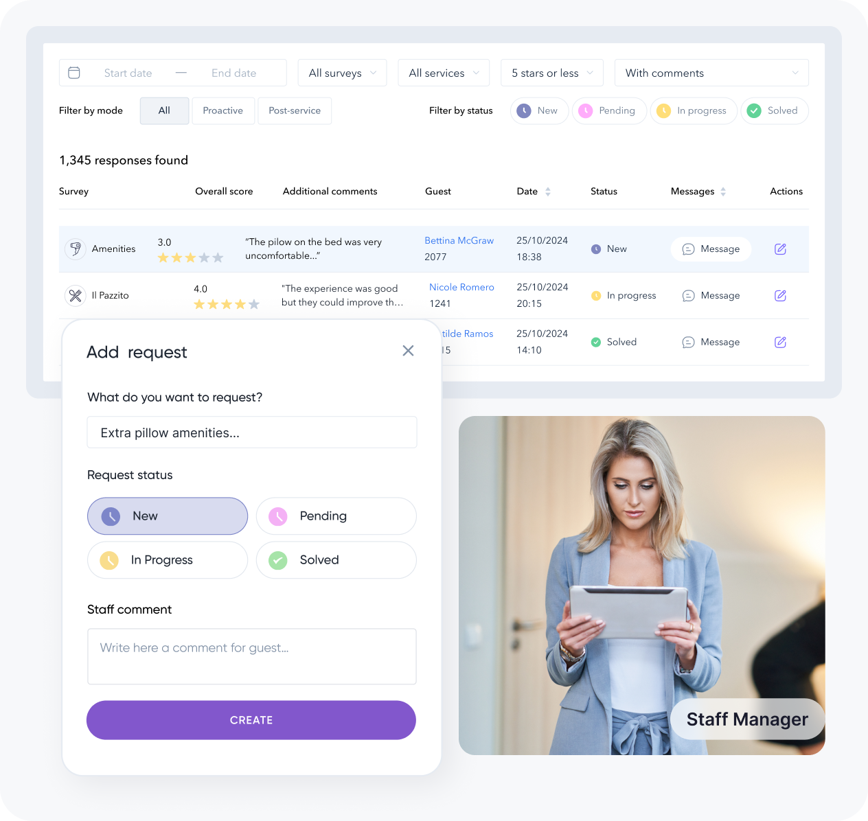 Resolve issues before they turn into negative reviews (8)