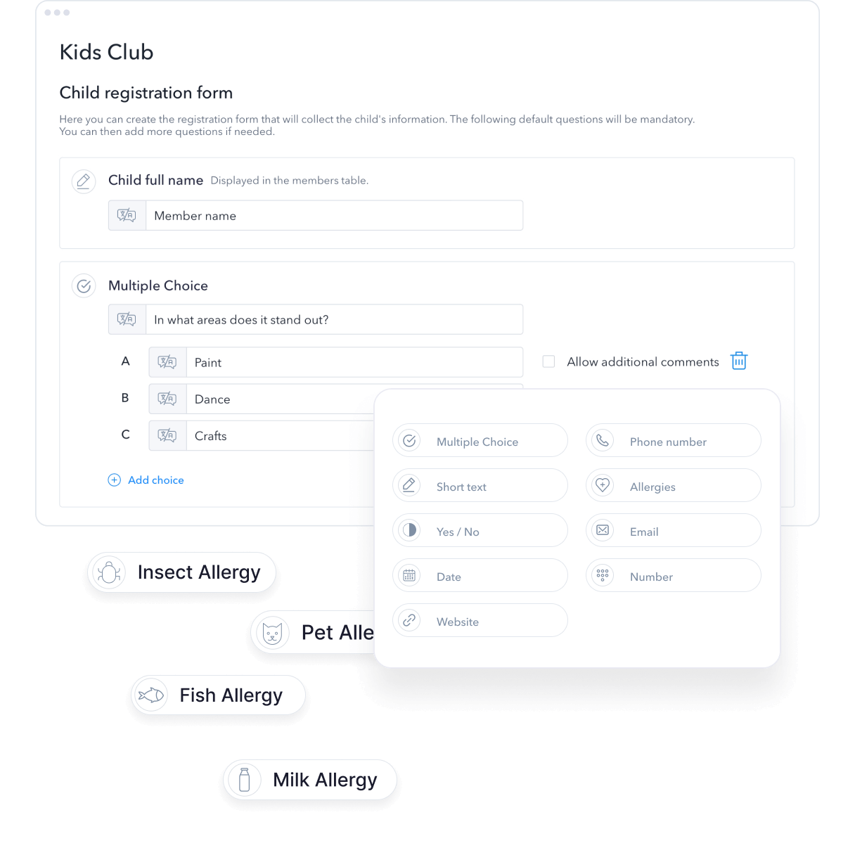 KidsClub_Form