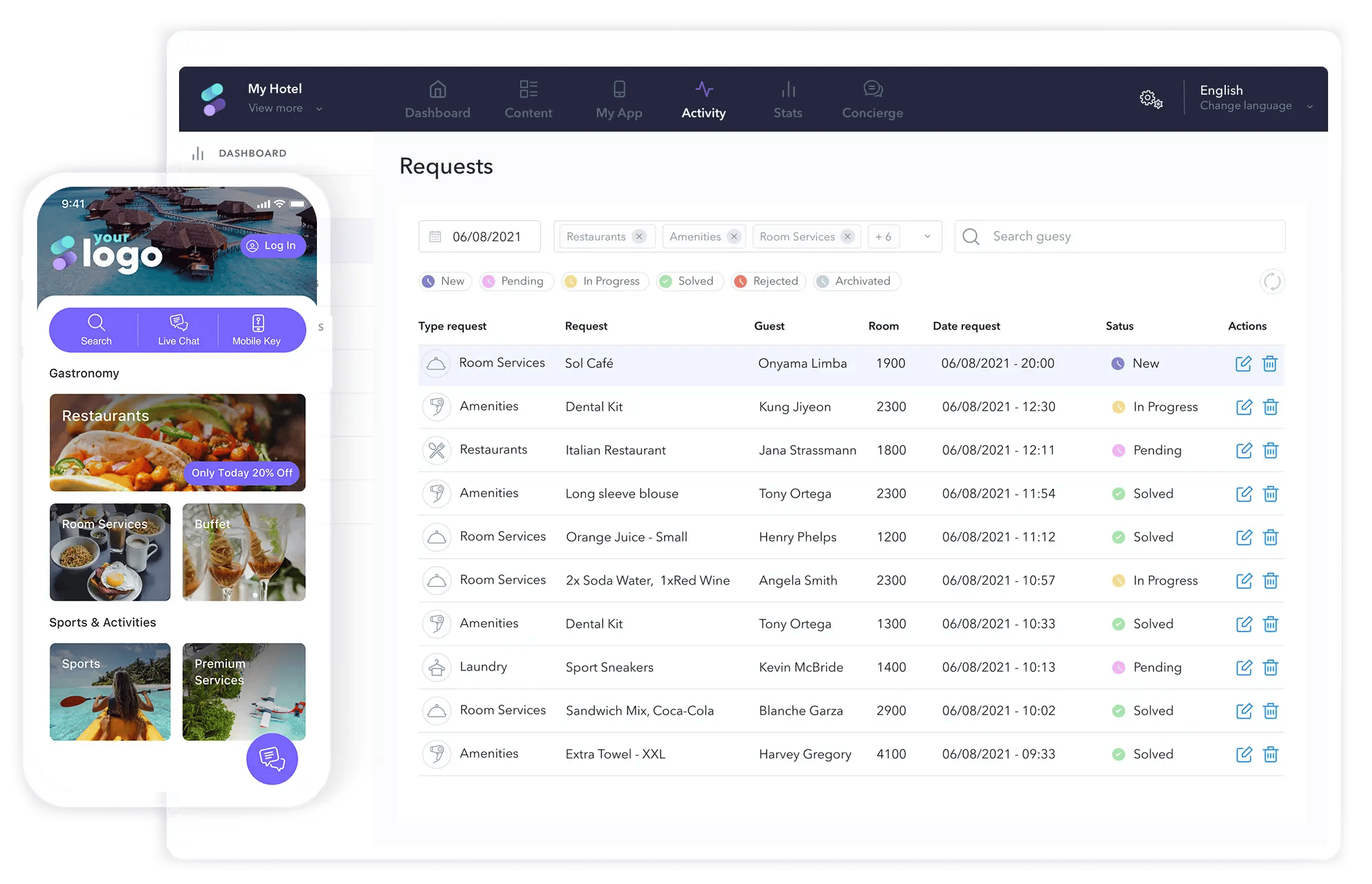 Stay Demo App