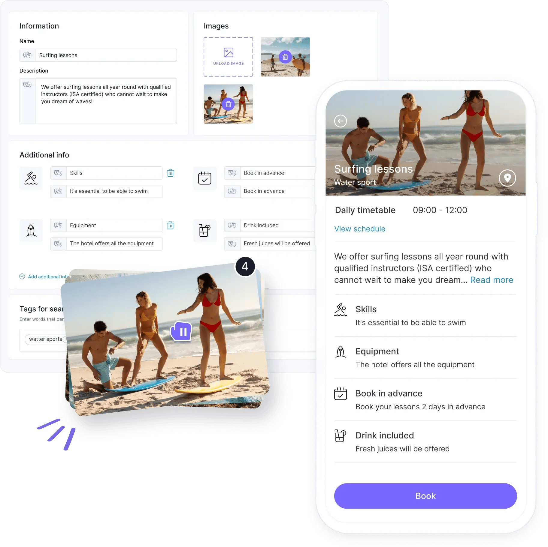 Update the hotel content with CMS