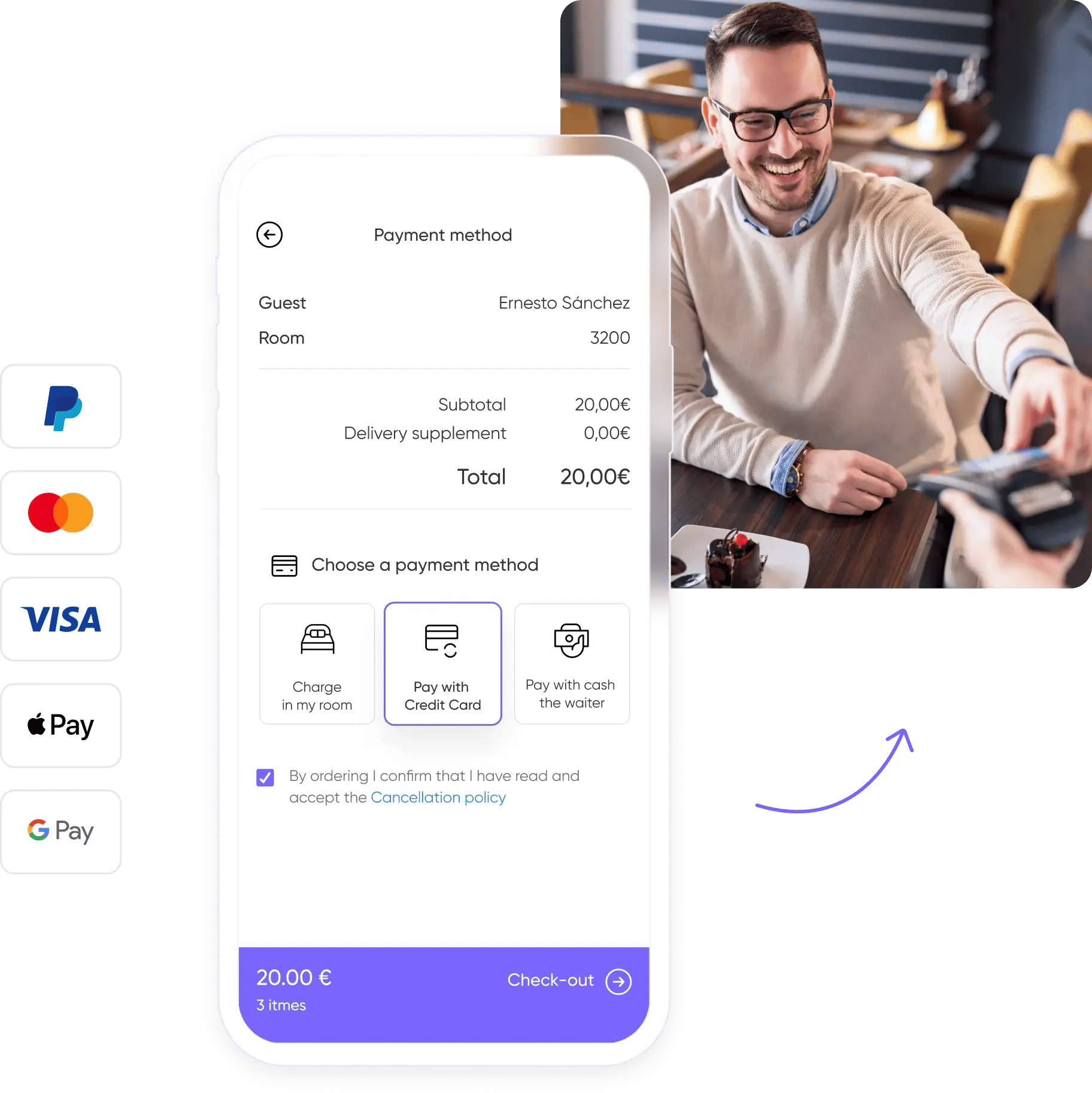 Ordering payment integration