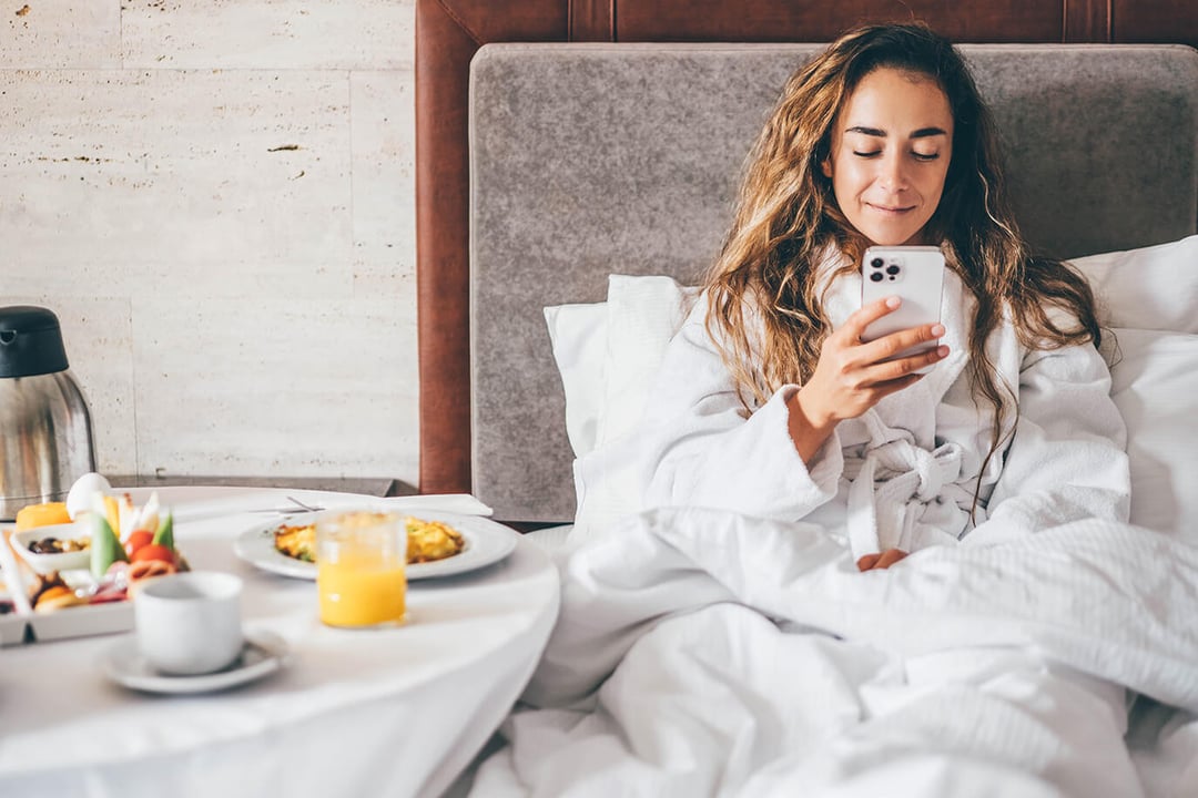 room service in hotels