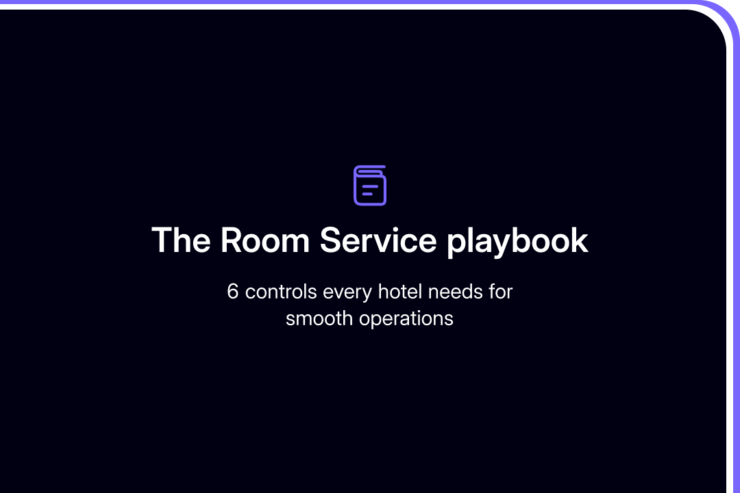 room service in hotels