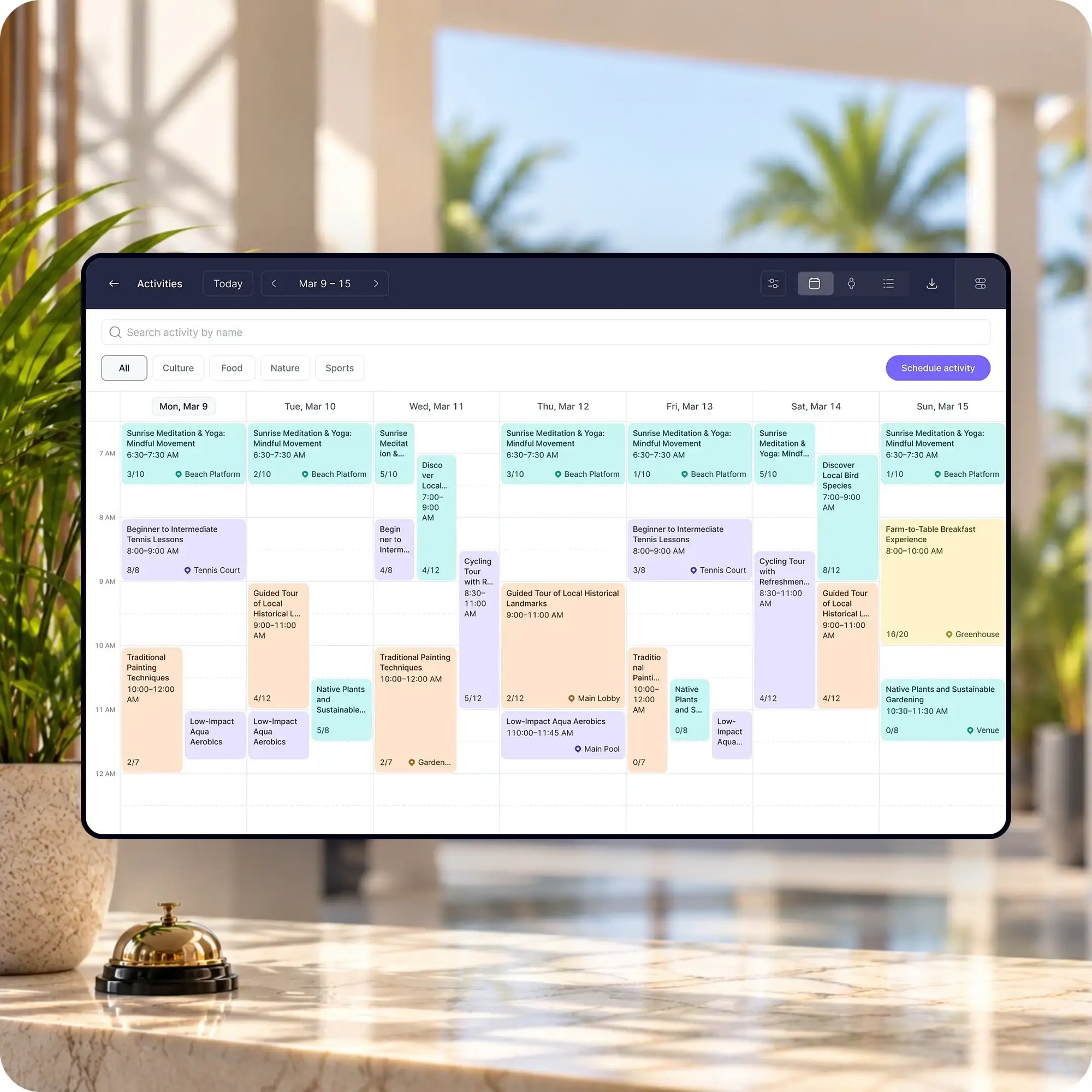 Hotel staff app