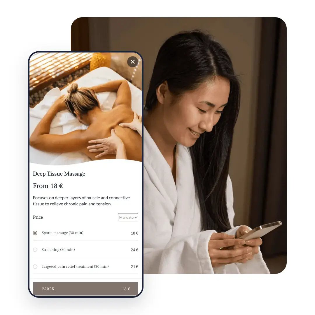 Spa booking software