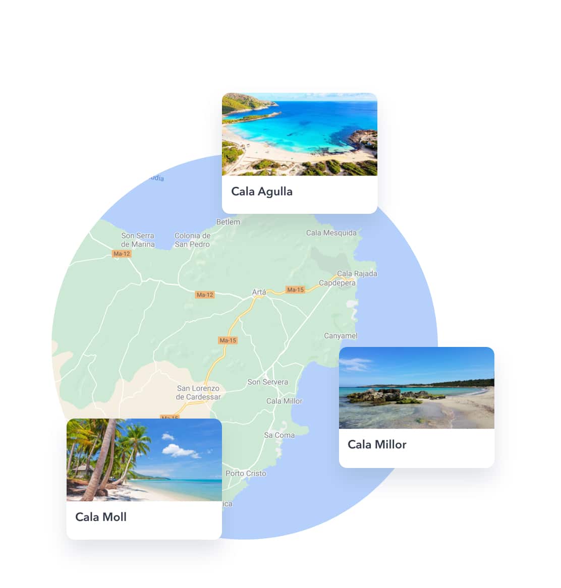 Locate your facilities and services on an interactive map