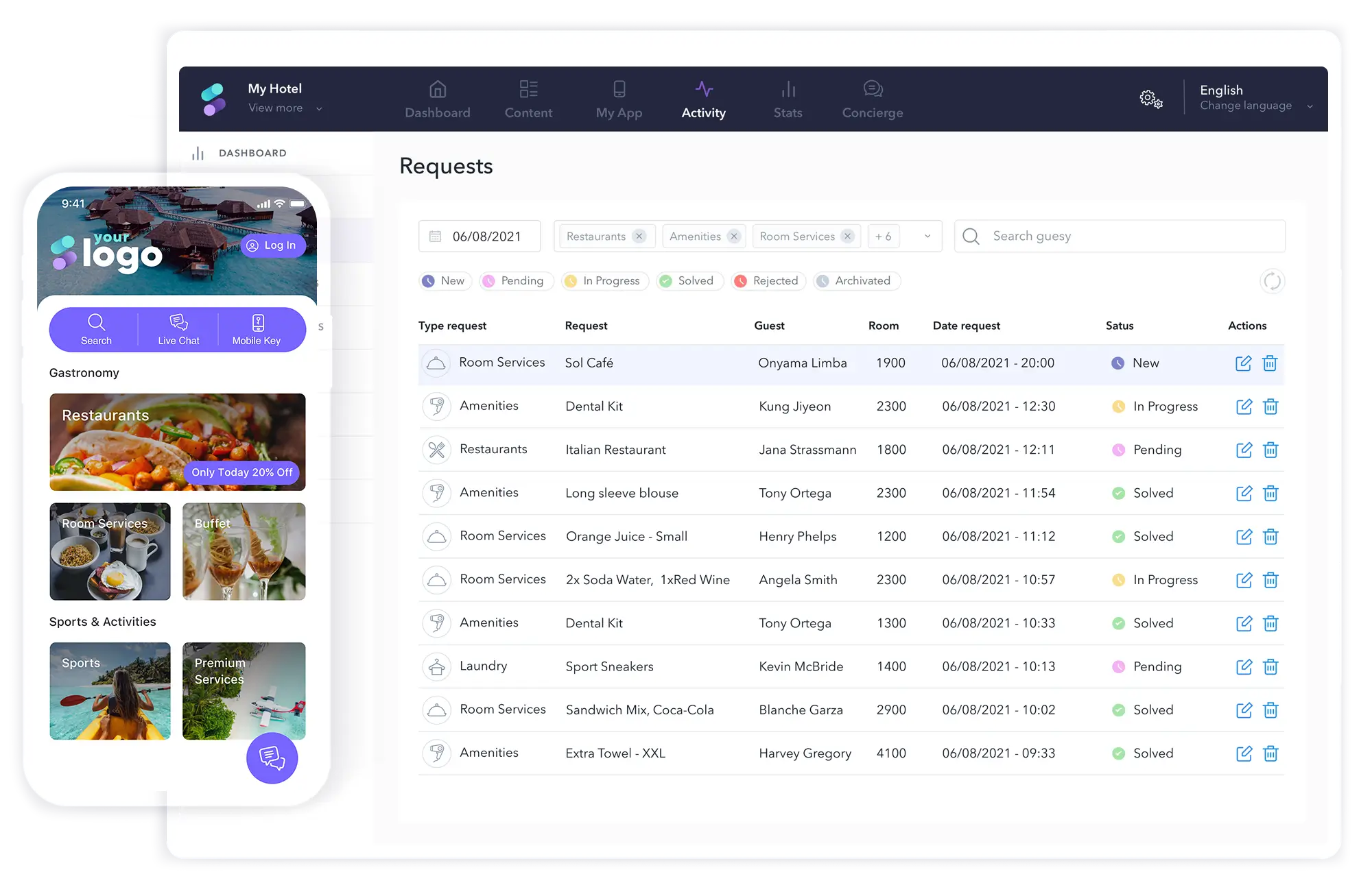 Stay Demo App