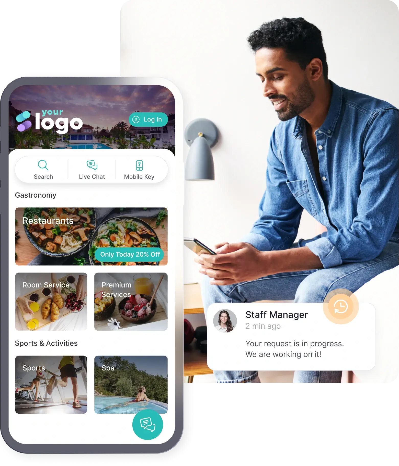 Guest App for hotels