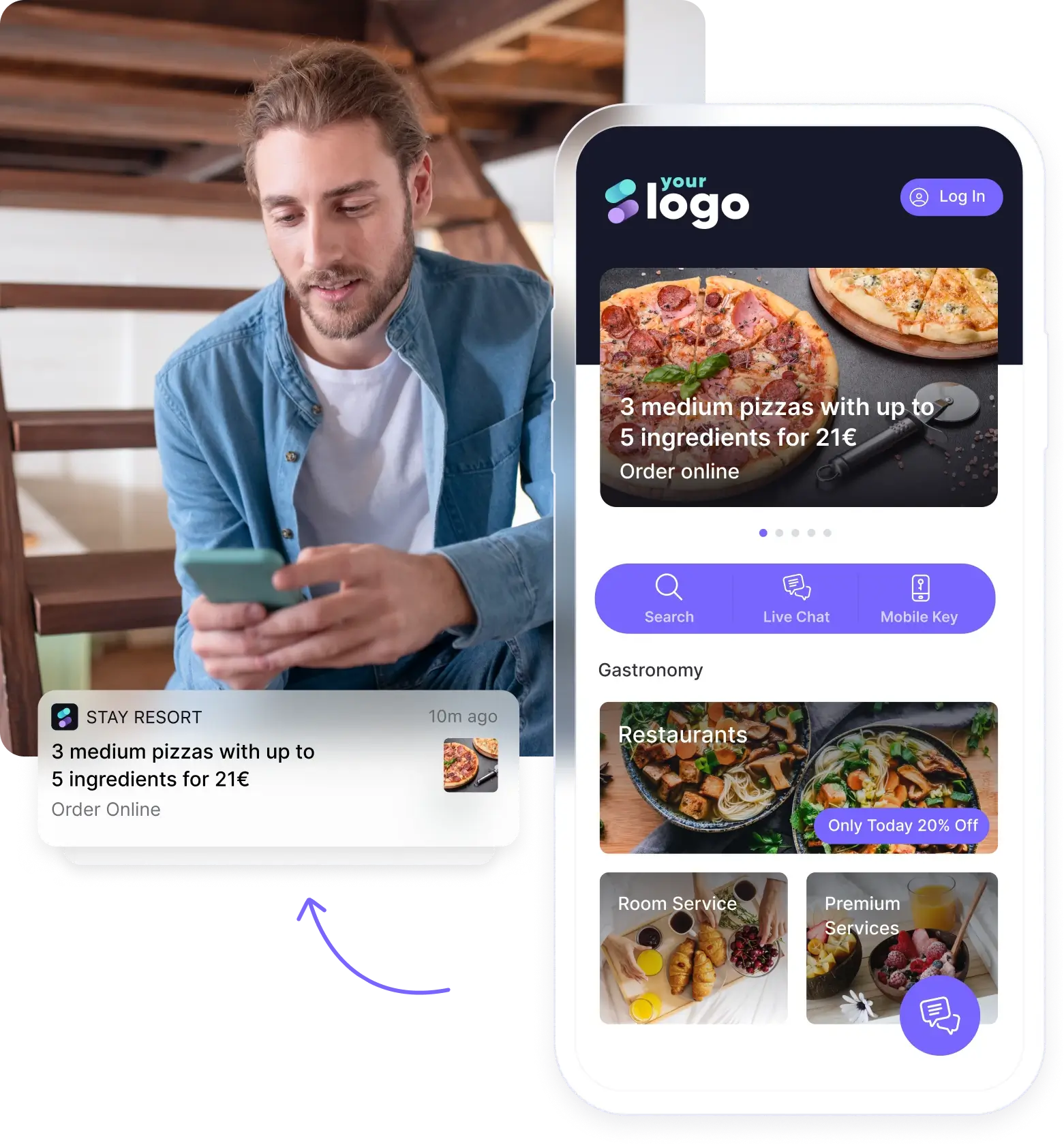 Visibiliza ofertas dentro de la app